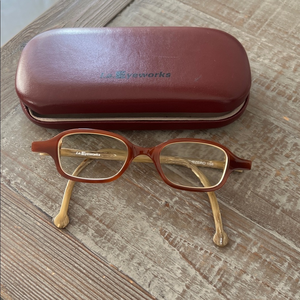 La Eyeworks Vtg Subzero Frames W Case - image 1